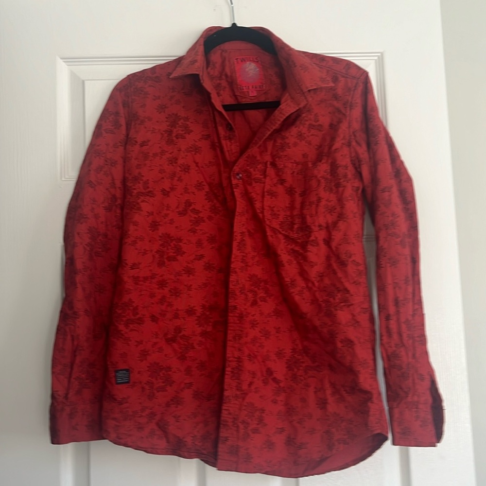 Red shirt cotton